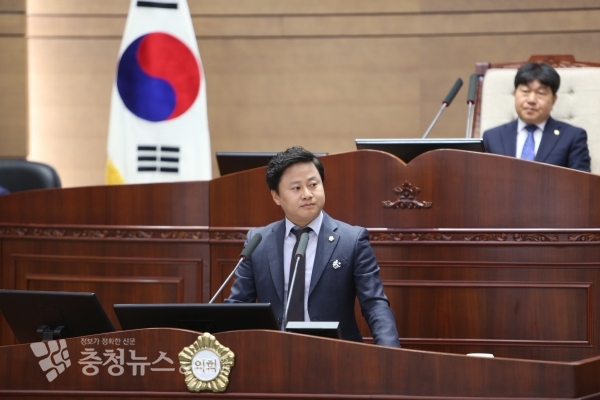 이은상 천안시의원, 제226회 임시회 시정질문