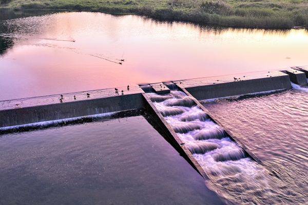 어도사진공모전에서 경북 영덕군 송천 원구보 어도를 찍은 정지원씨의 기다림이 대상을 수상했다