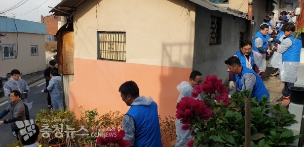 선관위-정당 연탄배달 봉사 활동.