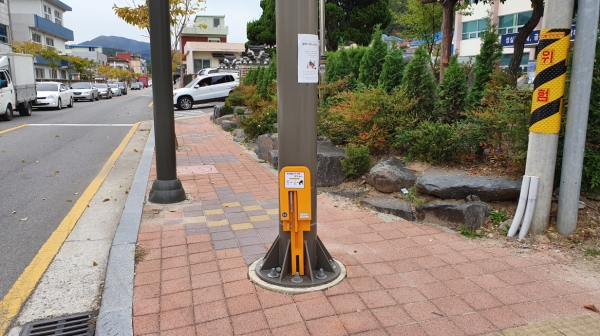 공주시 장수의자 설치