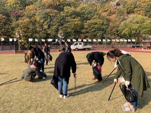 대전문화재단 사회공헌활동 진행 모습