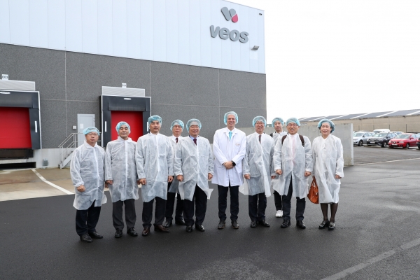 베오스 그룹 투자협약 체결 (현지 공장 방문)