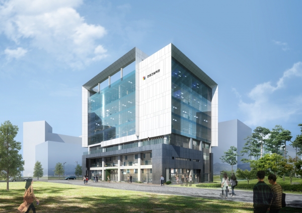 충남전문건설회관 조감도