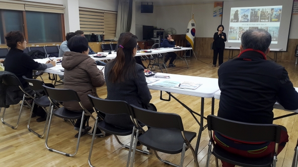대전 동구 가양2동 주민자치회 마을자치사업 순항(열린 아카데미 교육 모습)