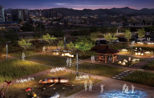 환경과학공원 야간명소화 조감도
