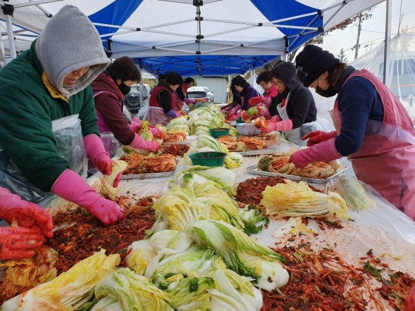 사랑의 김장나눔_홍북읍