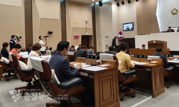 당진시의회,제65회 임시회 개회