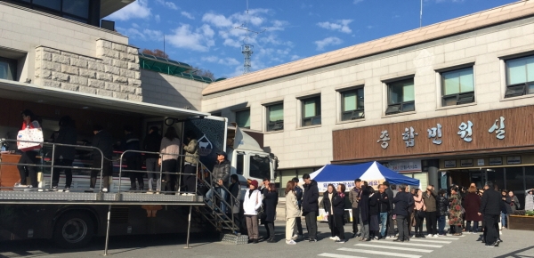 공주 돼지고기 소비촉진 캠페인 실시 모습