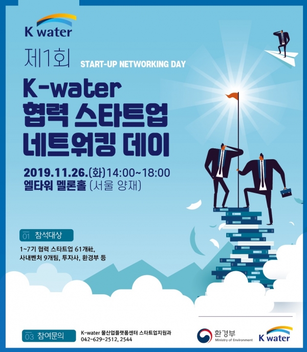 제1회 협력 창업기업 교류의 날 행사 포스터.