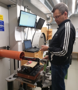 총기 사거리테스트 모습