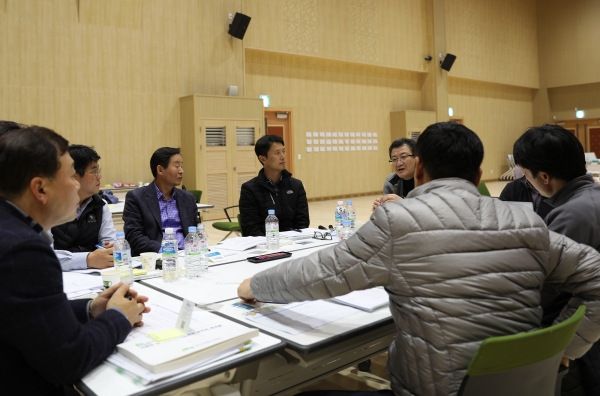 혁신강화 워크숍 개최 모습