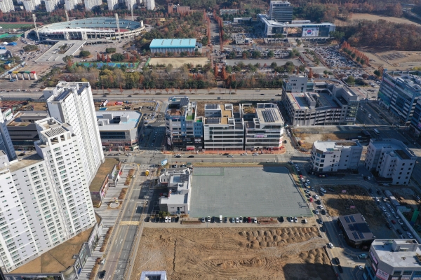 불당동 임시 공영주차장