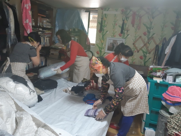 정리수납 서비스 운영 장면