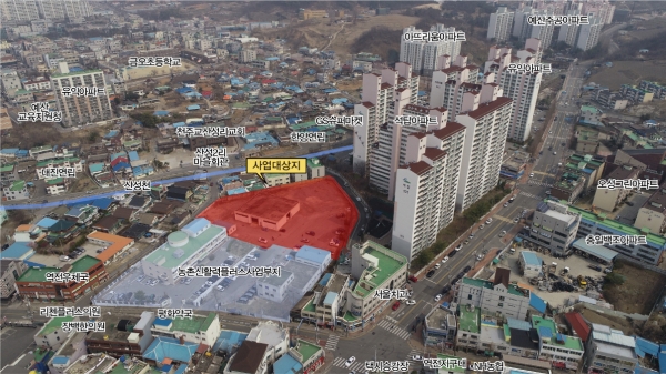 고령자복지주택 사업위치도