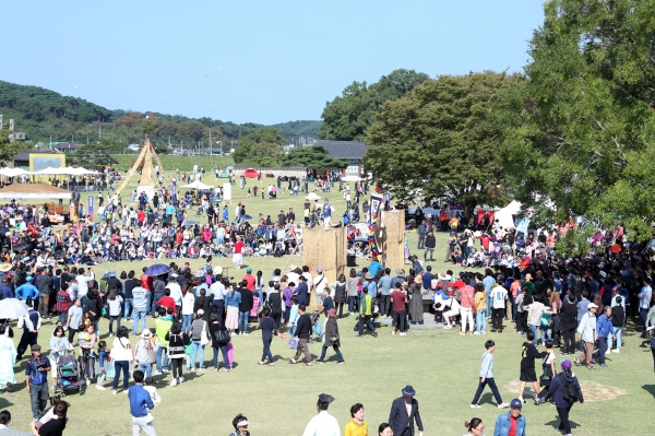 지난 10월 열린 제18회 서산해미읍성축제 .
