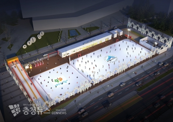 야외스케이트장조감도