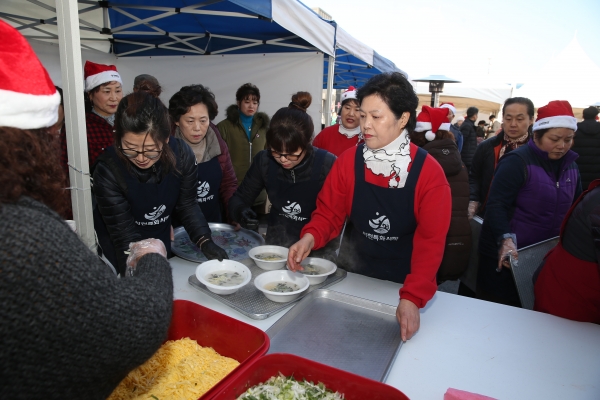 서천특화시장, 제3회 사랑의 떡국 나눔 잔치 개최