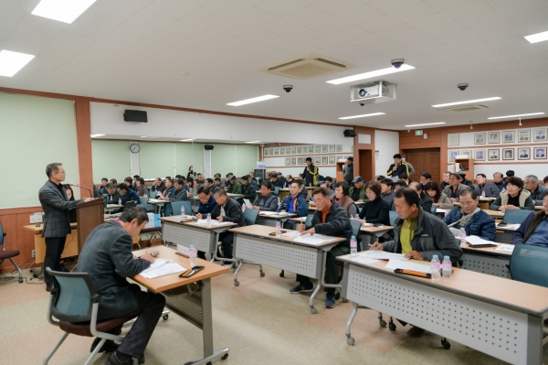 주민이 직접 뽑은 2호 면장_주민추천제 모습