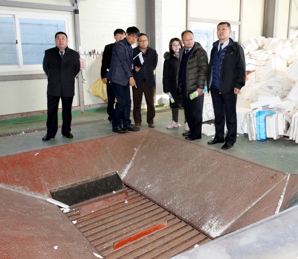 중국 태안시 방문단 환경관리센터 견학