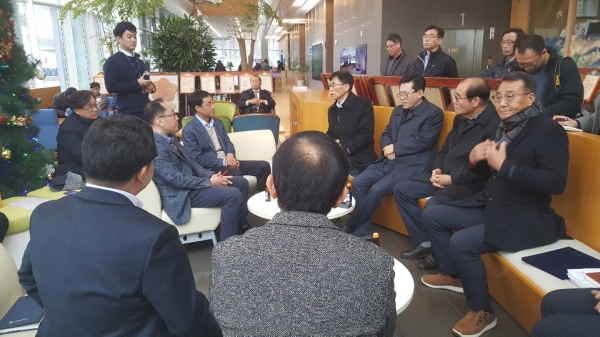 서천군 범군민대책위, 한국중부발전 본사 항의 방문