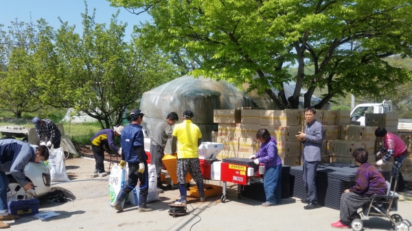 공주시 2020 농업 새기술 시범사업 관련 사진