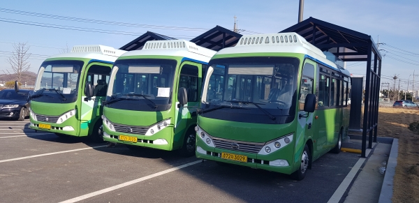 배방환승센터 전기마중버스