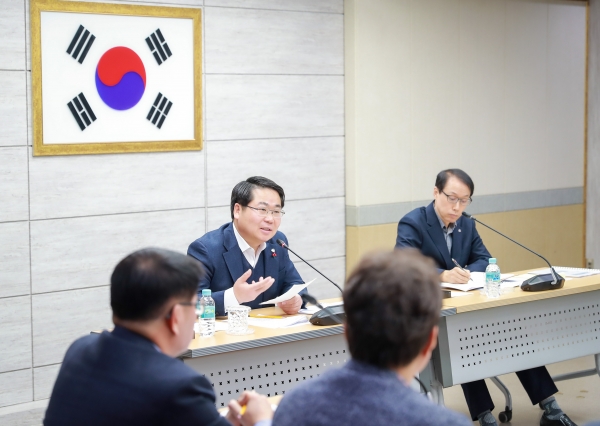 확대간부회의 개최 모습