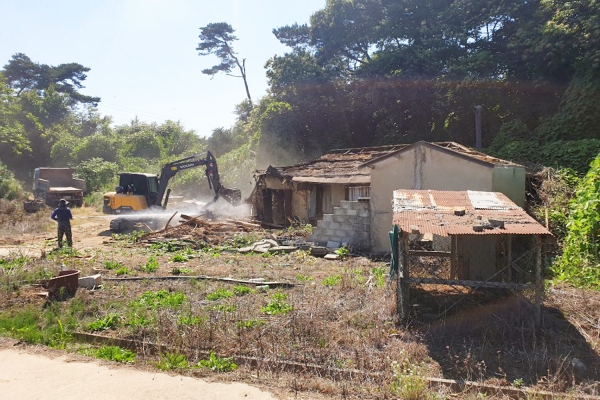 지난해 주거환경개선사업 모습