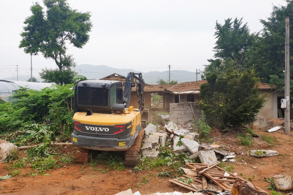 지난해 주거환경개선사업 모습