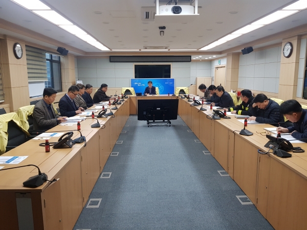 농정 관련부서 회의 장면