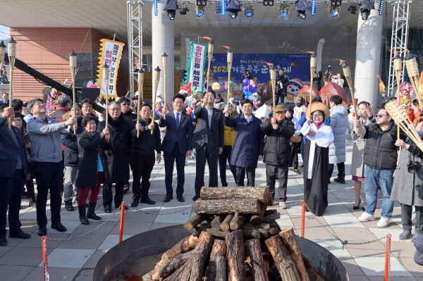 공주 군밤축제 개막 관련 사진