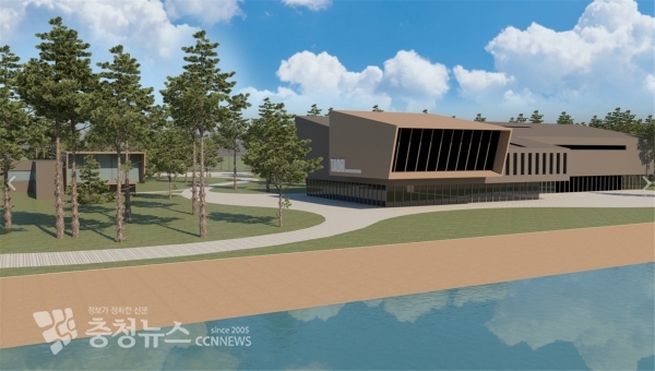 해양치유시범센터 조감도