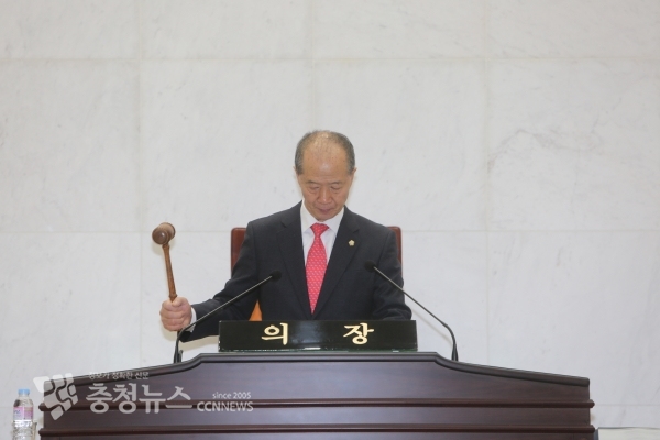 이승구 예산군의회 의장