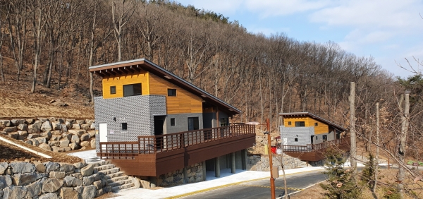 공주산림휴양마을 숲속의 집 증축 관련 사진