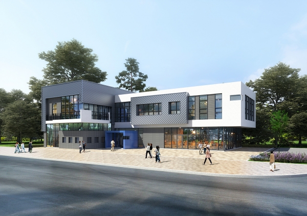 관창일반산업단지 근로자 복지센터 조감도