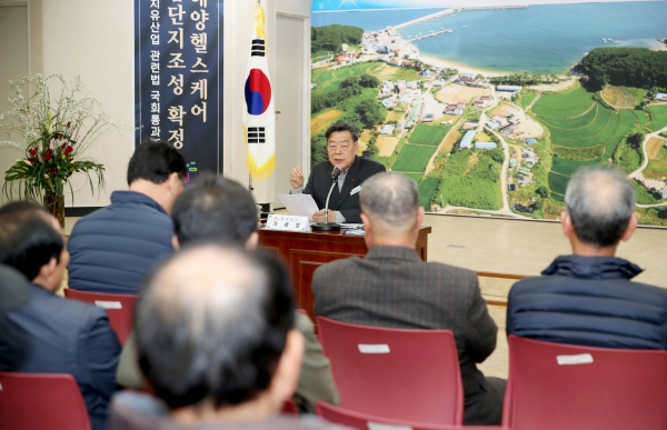 새해 읍면 연두방문(남면).