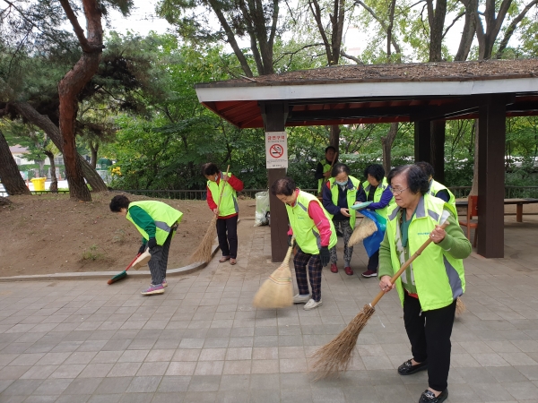 노인일자리사업 환경미화
