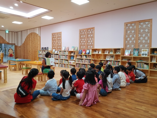 효문화마을관리원 자원봉사자 활동모습