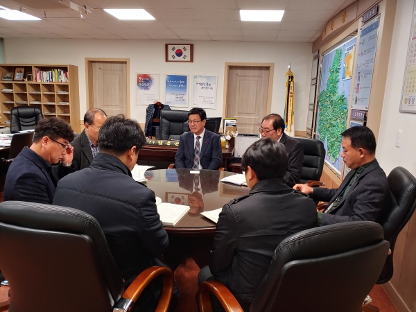 청양군, 재난관리평가 기관장 인터뷰 실시