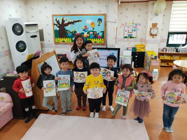 지난해 유아치매인식개선교육