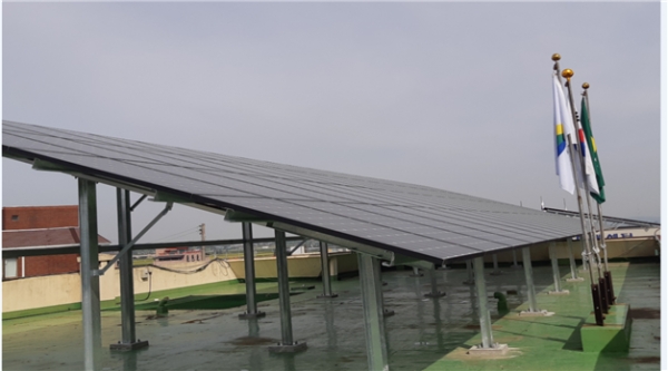 2019년 신재생에너지 융복합사업 고덕면 행정복지센터 설치전경