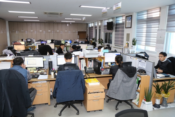 허가처리과 모습