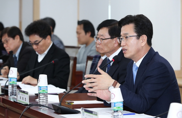 대전시-대학총장간담회 모습