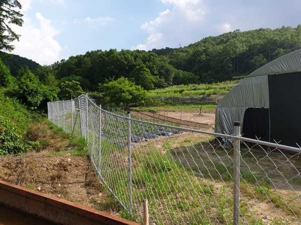 유해 야생동물 피해방지시설(울타리)