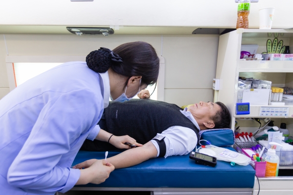 청양군 공직자 사랑의 헌혈운동 전개