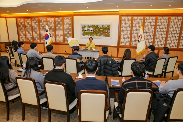 9급 주무관 오찬간담회