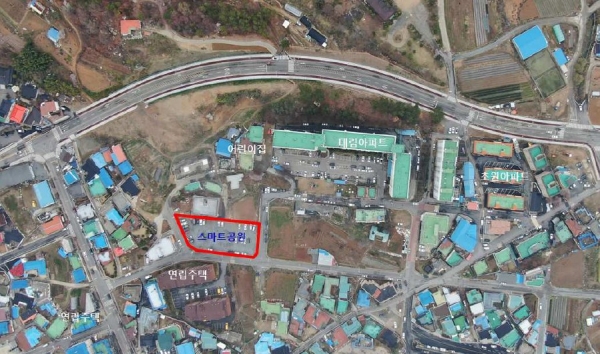 스마트공원 위치도
