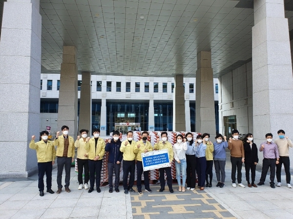 경북도청 방문 모습