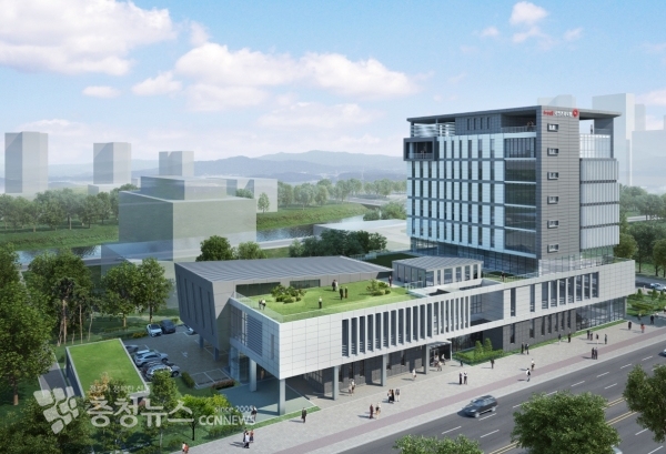 국민건강보험공단 대전지역본부 청사 조감도