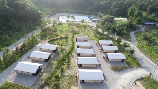 굿뜨래웰빙마을 글램핑장